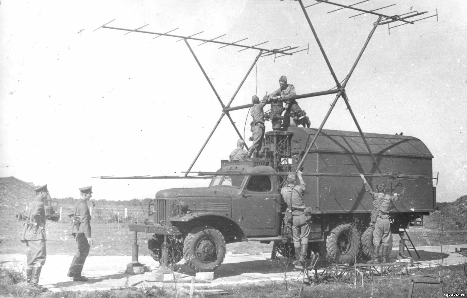 Развертывание РСП (радиолокатор ОРЛ-5 Волга).jpg